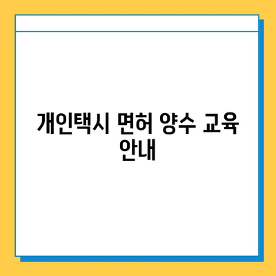 부산 해운대구 반송1동 개인택시 면허 매매| 오늘 시세, 넘버값, 자격조건, 월수입 & 양수교육 | 상세 정보