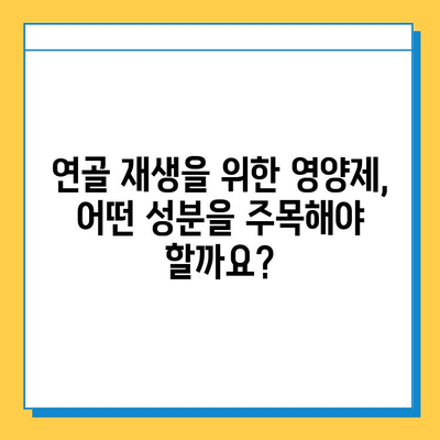 무릎 통증 완화를 위한 관절 연골 영양제 선택 가이드 | 무릎 통증, 연골 재생, 건강 기능식품