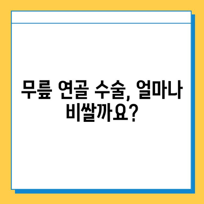 무릎 연골 수술 비용| 찢어짐 치료, 얼마나 들까요? | 비용 예상, 수술 종류, 보험 적용, 주의 사항