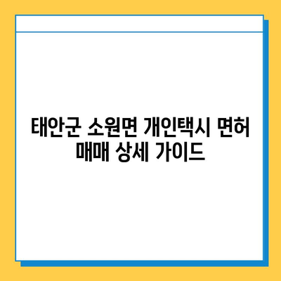 태안군 소원면 개인택시 면허 매매 가격| 오늘 시세, 넘버값, 자격조건, 월수입, 양수교육 | 상세 정보 및 가이드