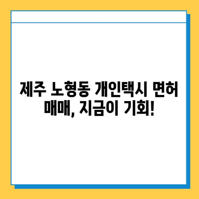 제주도 제주시 노형동 개인택시 면허 매매 가격| 오늘 시세 확인! | 번호판, 넘버값, 자격조건, 월수입, 양수교육