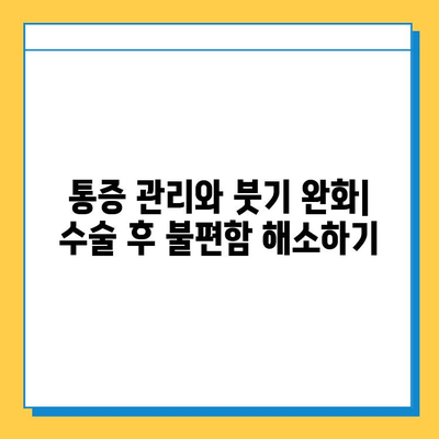 연골 골화 수술 후, 꼭 알아야 할 관리법| 주의 사항부터 재활까지 | 연골 골화, 수술 후 관리, 재활, 주의사항