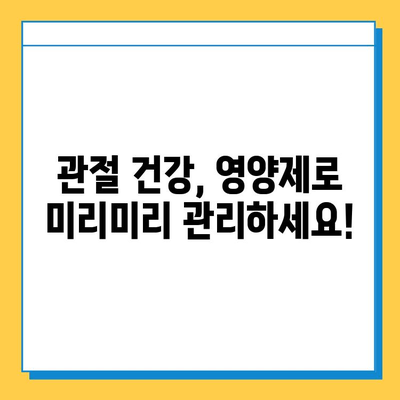 부모님 건강 선물, 관절 연골 영양제 추천 가이드 | 부모님 선물, 관절 건강, 연골 건강, 영양제 추천