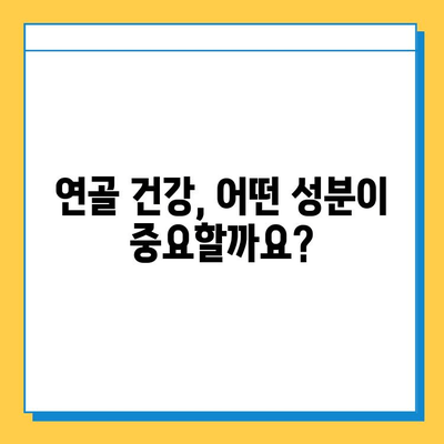 관절 건강 지키는 필수템! 연골복합식품의 효능과 선택 가이드 | 관절 관리, 연골 건강, 건강기능식품, 건강 정보