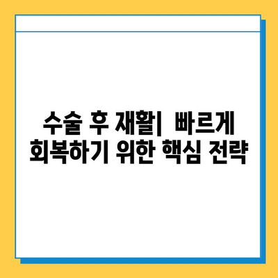 연골 골화 및 파열 치료| 명확한 설명 |  증상, 원인, 치료법, 재활