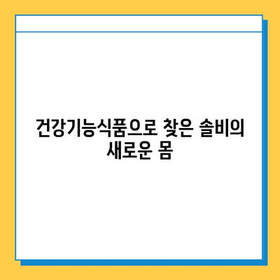 솔비의 다이어트 비밀| 건강기능식품의 힘으로 탄탄하고 건강한 몸 만들기 | 솔비, 다이어트, 건강기능식품, 체중 감량, 건강