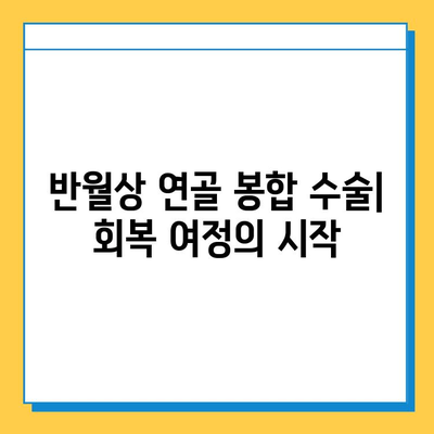 반월상 연골 파열 봉합 수술 후, 성공적인 재활을 위한 완벽 가이드 | 재활 운동, 주의 사항, 회복 과정