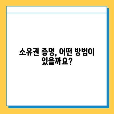 분실물 찾기 101| 소유권 확인 가이드 | 분실물, 소유권 증명, 찾는 방법, 절차