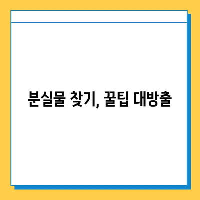 분실물 처리 기간, 지역별 차이점 비교| 어디서 얼마나 기다려야 할까요? | 분실물, 보관 기간, 지역별 정보, 찾는 방법