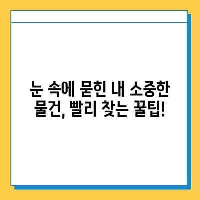 삿포로 눈축제에서 분실물 찾기| 빨리 찾는 꿀팁 & 주의 사항 | 분실물, 눈축제, 팁, 안전