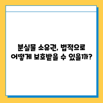 분실물 소유권 확인| 나에게 돌려받는 완벽 가이드 | 분실물, 소유권, 확인, 법률, 절차