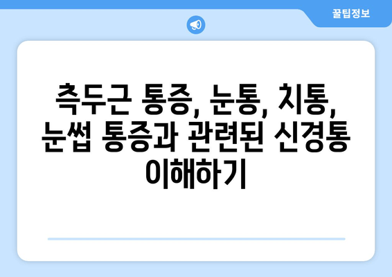 측두근 통증, 눈통, 치통, 눈썹 통증| 원인과 해결책 | 두통, 안면 통증, 신경통