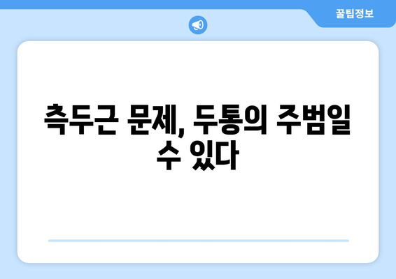 치통, 눈썹, 눈 뒤 통증의 원인? 관자놀이 근육의 영향 | 두통, 측두근, 통증 완화