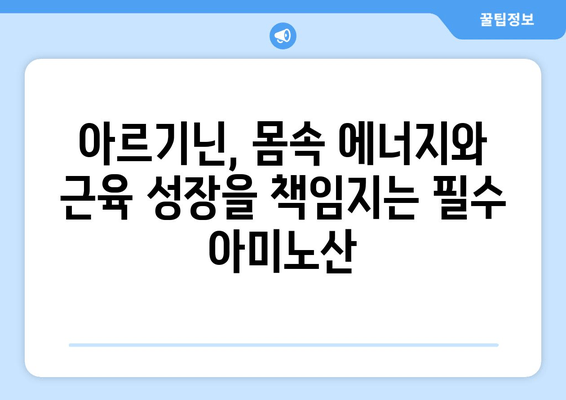 아르기닌의 놀라운 효능과 풍부한 아르기닌 음식 찾기 | 건강, 영양, 식단, 아미노산