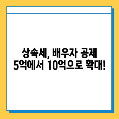 상속세 일괄·배우자 공제 5억→10억 확대!  변화된 상속세 제도,  꼼꼼히 살펴보세요 | 상속세, 상속 공제, 세금, 재산